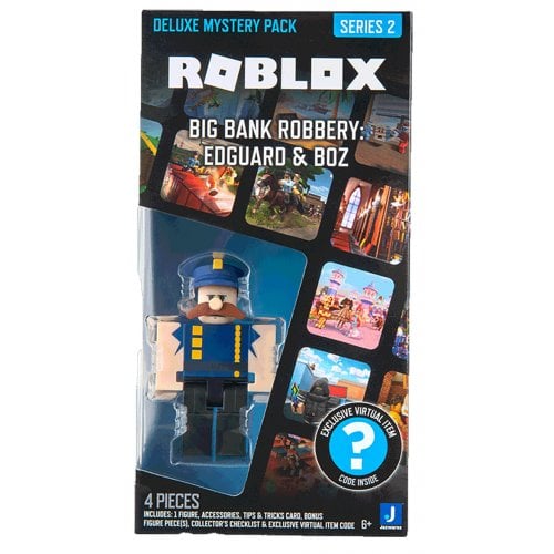 Купить Игровая коллекционная фигурка Roblox Deluxe Mystery Pack Big Bank Robbery: Edguard & Boz S2 (ROB0583) - цена в Харькове, Киеве, Днепре, Одессе
в интернет-магазине Telemart фото