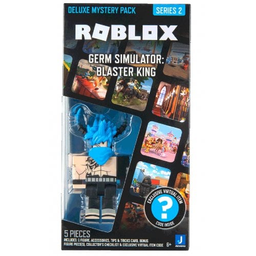 Купить Игровая коллекционная фигурка Roblox Deluxe Mystery Pack Germ Simulator: Blaster King S2 (ROB0584) - цена в Харькове, Киеве, Днепре, Одессе
в интернет-магазине Telemart фото