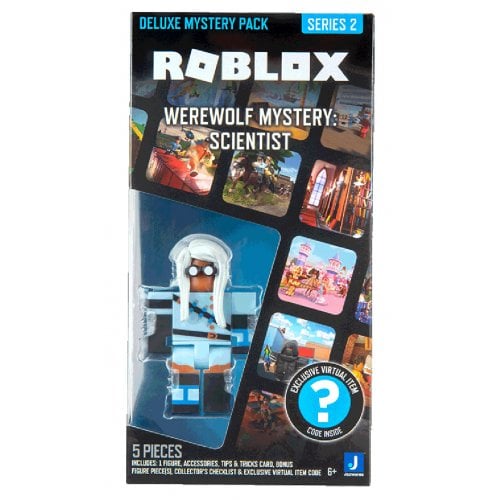 Купити Ігрова колекційна фігурка Roblox Deluxe Mystery Pack Werewolf Mystery: Scientist S2 (ROB0585) - ціна в Києві, Львові, Вінниці, Хмельницькому, Франківську, Україні | інтернет-магазин TELEMART.UA фото