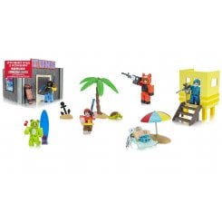 Ігровий набір Roblox Deluxe Playset Arsenal: Operation Beach Day W11, 6 фігурок та аксесуари (ROB0660)