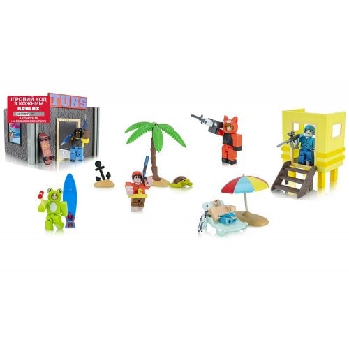 Купити Ігровий набір Roblox Deluxe Playset Arsenal: Operation Beach Day W11, 6 фігурок та аксесуари (ROB0660) - ціна в Києві, Львові, Вінниці, Хмельницькому, Франківську, Україні | інтернет-магазин TELEMART.UA фото