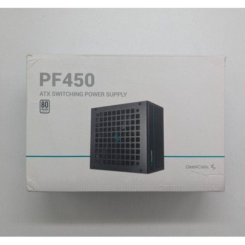 Блок живлення Deepcool PF450 450W (R-PF450D-HA0B-EU) (Відновлено продавцем, 690679) купити з перевіркою сумісності: огляд, характеристики, ціна у Києві, Львові, Вінниці, Хмельницькому, Івано-Франківську, Україні | інтернет-магазин TELEMART.UA фото