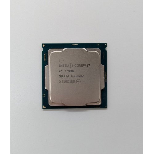 Купить Процессор Intel Core i7-7700K 4.2(4.5)GHz 8MB s1151 Tray (CM8067702868535) (Восстановлено продавцом, 690683) с проверкой совместимости: обзор, характеристики, цена в Киеве, Днепре, Одессе, Харькове, Украине | интернет-магазин TELEMART.UA фото