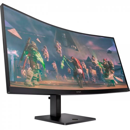 Купить Монитор HP 34" OMEN 34c (780K8E9) Black - цена в Харькове, Киеве, Днепре, Одессе
в интернет-магазине Telemart фото