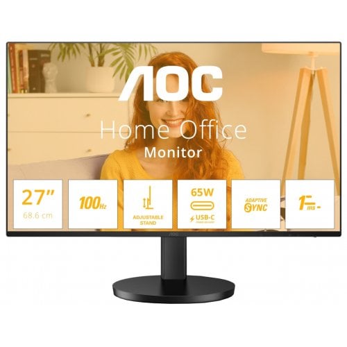 Купить Монитор AOC 27" Q27B3CF2 Black - цена в Харькове, Киеве, Днепре, Одессе
в интернет-магазине Telemart фото