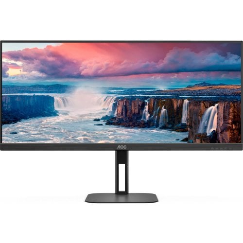 Купить Монитор AOC 34" U34V5C/BK Black - цена в Харькове, Киеве, Днепре, Одессе
в интернет-магазине Telemart фото