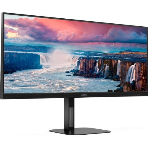 Купить Монитор AOC 34" U34V5C/BK Black - цена в Харькове, Киеве, Днепре, Одессе
в интернет-магазине Telemart фото