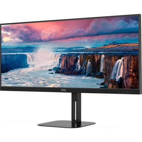 Купить Монитор AOC 34" U34V5C/BK Black - цена в Харькове, Киеве, Днепре, Одессе
в интернет-магазине Telemart фото