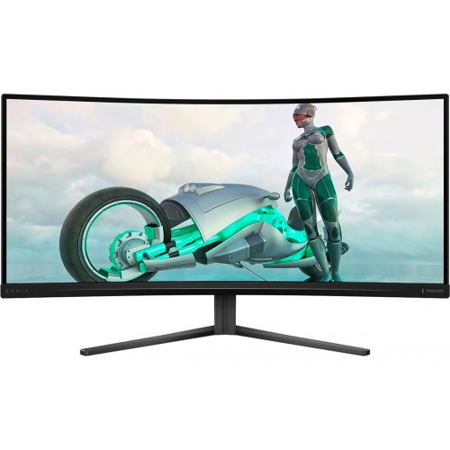 Купить Монитор Philips 34" 34M2C3500L/00 Black - цена в Харькове, Киеве, Днепре, Одессе
в интернет-магазине Telemart фото