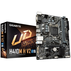 Уценка материнская плата Gigabyte H410M H V2 (s1200, Intel H410) (Следы использования, 690784)