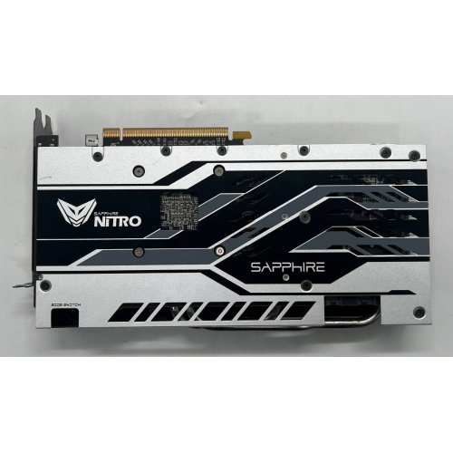 Купить Видеокарта Sapphire Radeon RX 580 NITRO+ 8192MB (11265-01-20G) (Восстановлено продавцом, 690830) с проверкой совместимости: обзор, характеристики, цена в Киеве, Днепре, Одессе, Харькове, Украине | интернет-магазин TELEMART.UA фото