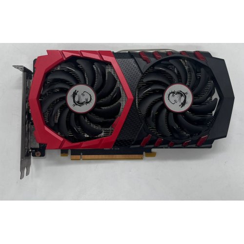 Купить Видеокарта MSI GeForce GTX 1050 Gaming X 2048MB (GTX 1050 GAMING X 2G) (Восстановлено продавцом, 690846) с проверкой совместимости: обзор, характеристики, цена в Киеве, Днепре, Одессе, Харькове, Украине | интернет-магазин TELEMART.UA фото