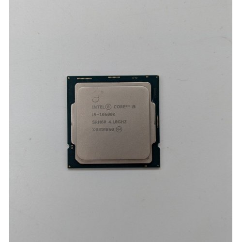 Купить Процессор Intel Core i5-10600K 4.1(4.8)GHz 12MB s1200 Tray (CM8070104282134) (Восстановлено продавцом, 690850) с проверкой совместимости: обзор, характеристики, цена в Киеве, Днепре, Одессе, Харькове, Украине | интернет-магазин TELEMART.UA фото