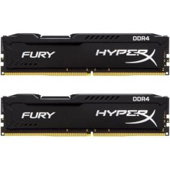 Озу Kingston DDR4 8GB (2x4GB) 2400Mhz HyperX FURY Black (HX424C15FBK2/8) (Восстановлено продавцом, 691020)