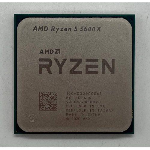 Купить Процессор AMD Ryzen 5 5600X 3.7(4.6)GHz 32MB sAM4 Tray (100-000000065) (Восстановлено продавцом, 691032) с проверкой совместимости: обзор, характеристики, цена в Киеве, Днепре, Одессе, Харькове, Украине | интернет-магазин TELEMART.UA фото