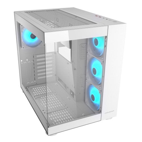 Купить Корпус Cougar FV150 RGB без БП White с проверкой совместимости: обзор, характеристики, цена в Киеве, Днепре, Одессе, Харькове, Украине | интернет-магазин TELEMART.UA фото