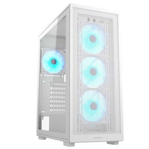 Купить Корпус Cougar MX220 RGB без БП White с проверкой совместимости: обзор, характеристики, цена в Киеве, Днепре, Одессе, Харькове, Украине | интернет-магазин TELEMART.UA фото