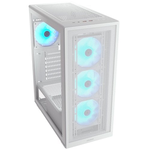 Купить Корпус Cougar MX220 RGB без БП White с проверкой совместимости: обзор, характеристики, цена в Киеве, Днепре, Одессе, Харькове, Украине | интернет-магазин TELEMART.UA фото