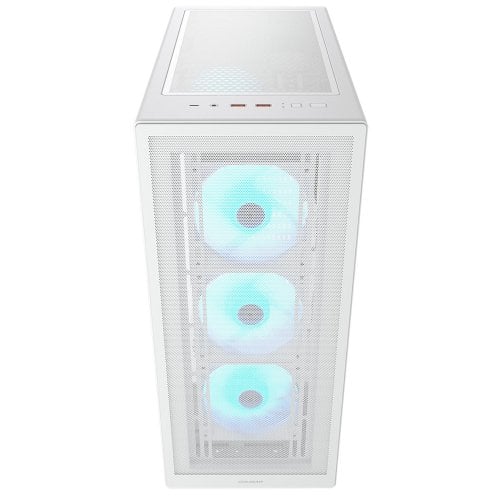 Купить Корпус Cougar MX220 RGB без БП White с проверкой совместимости: обзор, характеристики, цена в Киеве, Днепре, Одессе, Харькове, Украине | интернет-магазин TELEMART.UA фото