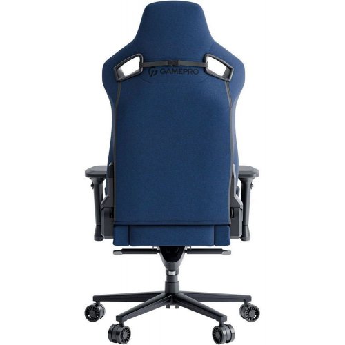 Ігрове крісло GamePro GC900 Fabric XL Dark Blue купити в Україні: Київ, Львів, Хмельницький, Тернопіль, Івано-Франківськ | Низька ціна, відгуки, характеристики від TELEMART фото