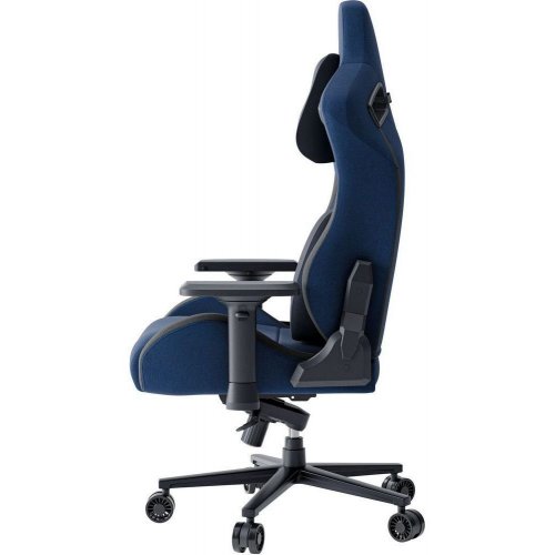 Ігрове крісло GamePro GC900 Fabric XL Dark Blue купити в Україні: Київ, Львів, Хмельницький, Тернопіль, Івано-Франківськ | Низька ціна, відгуки, характеристики від TELEMART фото