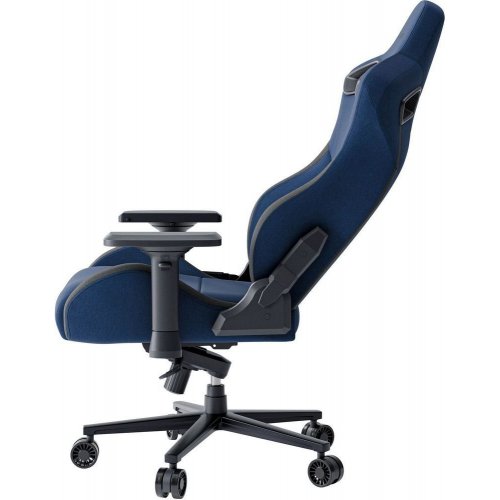 Ігрове крісло GamePro GC900 Fabric XL Dark Blue купити в Україні: Київ, Львів, Хмельницький, Тернопіль, Івано-Франківськ | Низька ціна, відгуки, характеристики від TELEMART фото
