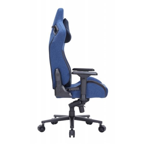 Купити Ігрове крісло GamePro GC900 Fabric XL Dark Blue - ціна в Києві, Львові, Вінниці, Хмельницькому, Франківську, Україні | інтернет-магазин TELEMART.UA фото