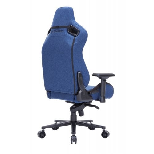 Купити Ігрове крісло GamePro GC900 Fabric XL Dark Blue - ціна в Києві, Львові, Вінниці, Хмельницькому, Франківську, Україні | інтернет-магазин TELEMART.UA фото