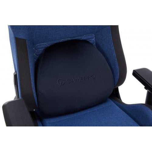 Купити Ігрове крісло GamePro GC900 Fabric XL Dark Blue - ціна в Києві, Львові, Вінниці, Хмельницькому, Франківську, Україні | інтернет-магазин TELEMART.UA фото