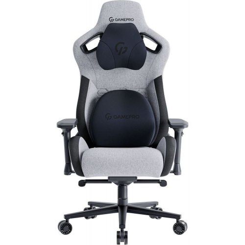 Ігрове крісло GamePro GC900 Fabric XL Dark Grey купити в Україні: Київ, Львів, Хмельницький, Тернопіль, Івано-Франківськ | Низька ціна, відгуки, характеристики від TELEMART фото