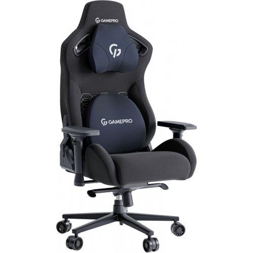 Ігрове крісло GamePro GC900 Fabric XL Black купити в Україні: Київ, Львів, Хмельницький, Тернопіль, Івано-Франківськ | Низька ціна, відгуки, характеристики від TELEMART фото
