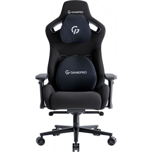 Ігрове крісло GamePro GC900 Fabric XL Black купити в Україні: Київ, Львів, Хмельницький, Тернопіль, Івано-Франківськ | Низька ціна, відгуки, характеристики від TELEMART фото