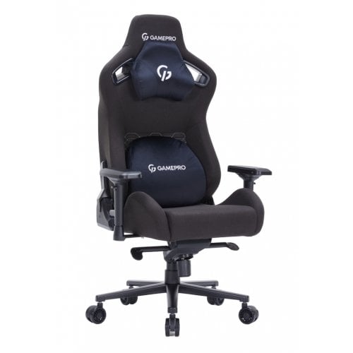 Купити Ігрове крісло GamePro GC900 Fabric XL Black - ціна в Києві, Львові, Вінниці, Хмельницькому, Франківську, Україні | інтернет-магазин TELEMART.UA фото