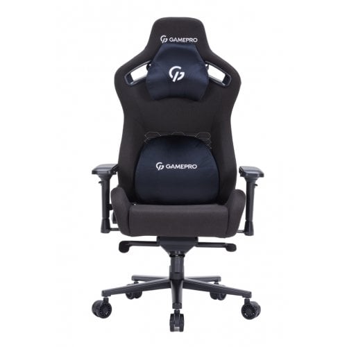 Купити Ігрове крісло GamePro GC900 Fabric XL Black - ціна в Києві, Львові, Вінниці, Хмельницькому, Франківську, Україні | інтернет-магазин TELEMART.UA фото