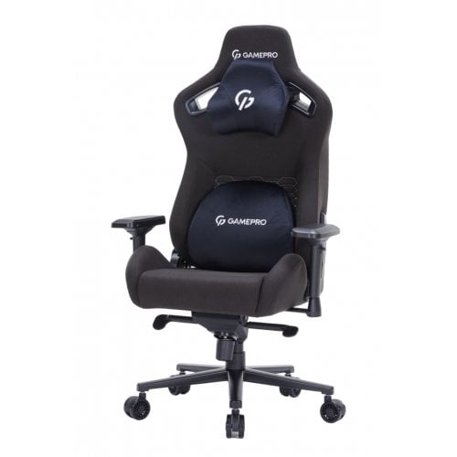 Купити Ігрове крісло GamePro GC900 Fabric XL Black - ціна в Києві, Львові, Вінниці, Хмельницькому, Франківську, Україні | інтернет-магазин TELEMART.UA фото