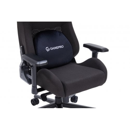 Купити Ігрове крісло GamePro GC900 Fabric XL Black - ціна в Києві, Львові, Вінниці, Хмельницькому, Франківську, Україні | інтернет-магазин TELEMART.UA фото