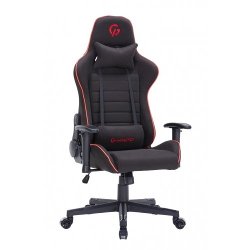 Игровое кресло GamePro GC575F Fabric L Black/Red купить в Украине: Киев, Днепр, Харьков, Одесса  | Низкая цена, отзывы, характеристики от TELEMART фото