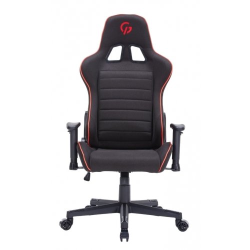 Игровое кресло GamePro GC575F Fabric L Black/Red купить в Украине: Киев, Днепр, Харьков, Одесса  | Низкая цена, отзывы, характеристики от TELEMART фото