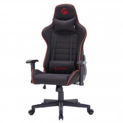 Игровое кресло GamePro GC575F Fabric L Black/Red