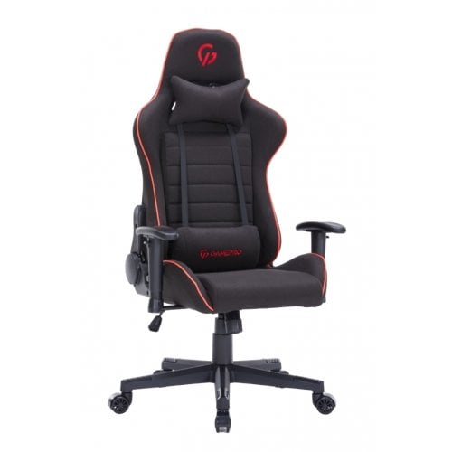 Купити Ігрове крісло GamePro GC575F Fabric L Black/Red - ціна в Києві, Львові, Вінниці, Хмельницькому, Франківську, Україні | інтернет-магазин TELEMART.UA фото