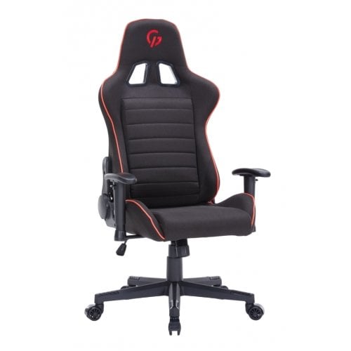 Купити Ігрове крісло GamePro GC575F Fabric L Black/Red - ціна в Києві, Львові, Вінниці, Хмельницькому, Франківську, Україні | інтернет-магазин TELEMART.UA фото