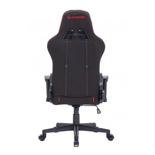 Купити Ігрове крісло GamePro GC575F Fabric L Black/Red - ціна в Києві, Львові, Вінниці, Хмельницькому, Франківську, Україні | інтернет-магазин TELEMART.UA фото