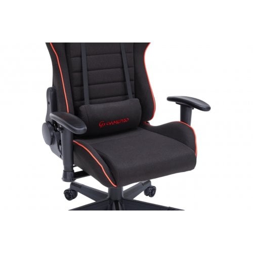 Купити Ігрове крісло GamePro GC575F Fabric L Black/Red - ціна в Києві, Львові, Вінниці, Хмельницькому, Франківську, Україні | інтернет-магазин TELEMART.UA фото