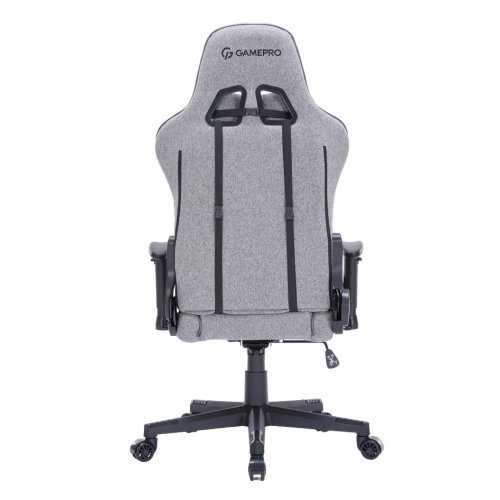 Игровое кресло GamePro GC575F Fabric L Gray купить в Украине: Киев, Днепр, Харьков, Одесса  | Низкая цена, отзывы, характеристики от TELEMART фото