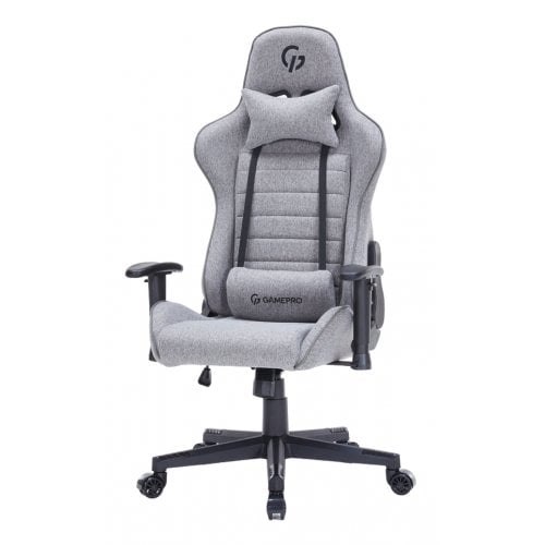 Купити Ігрове крісло GamePro GC575F Fabric L Gray - ціна в Києві, Львові, Вінниці, Хмельницькому, Франківську, Україні | інтернет-магазин TELEMART.UA фото