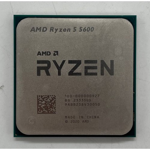 Купить Процессор AMD Ryzen 5 5600 3.5(4.4)GHz 32MB sAM4 Tray (100-000000927) (Восстановлено продавцом, 691503) с проверкой совместимости: обзор, характеристики, цена в Киеве, Днепре, Одессе, Харькове, Украине | интернет-магазин TELEMART.UA фото