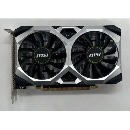 Відеокарта MSI GeForce GTX 1650 D6 VENTUS XS OCV3 4096MB (GTX 1650 D6 VENTUS XS OCV3) (Відновлено продавцем, 691521) купити з перевіркою сумісності: огляд, характеристики, ціна у Києві, Львові, Вінниці, Хмельницькому, Івано-Франківську, Україні | інтернет-магазин TELEMART.UA фото