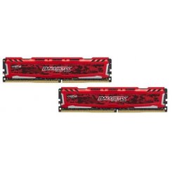 ОЗП Crucial DDR4 8GB (2x4GB) 2666Mhz Ballistix Sport LT Red (BLS2C4G4D26BFSE)