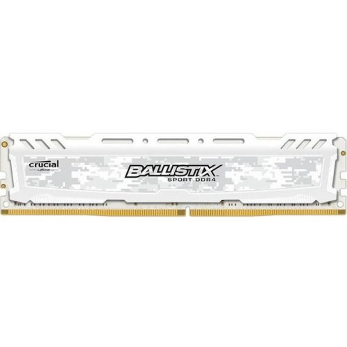 Продати ОЗП Crucial DDR4 8GB (2x4GB) 2666Mhz Ballistix Sport LT White (BLS2C4G4D26BFSC) за Trade-In у інтернет-магазині Телемарт - Київ, Дніпро, Україна фото