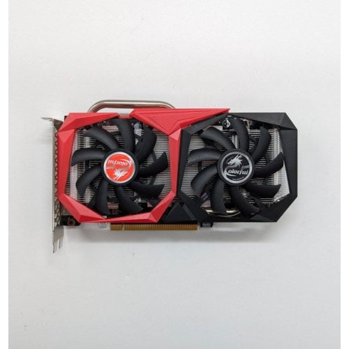 Відеокарта COLORFUL GeForce GTX 1660 6144MB (GeForce GTX 1660 NB 6G-V) (Відновлено продавцем, 691861) купити з перевіркою сумісності: огляд, характеристики, ціна у Києві, Львові, Вінниці, Хмельницькому, Івано-Франківську, Україні | інтернет-магазин TELEMART.UA фото